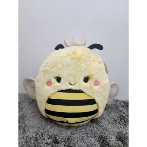 New w/tags sqiushmallow fuzzamallows Sunny Bee 12 Inches - Picture 9 of 9